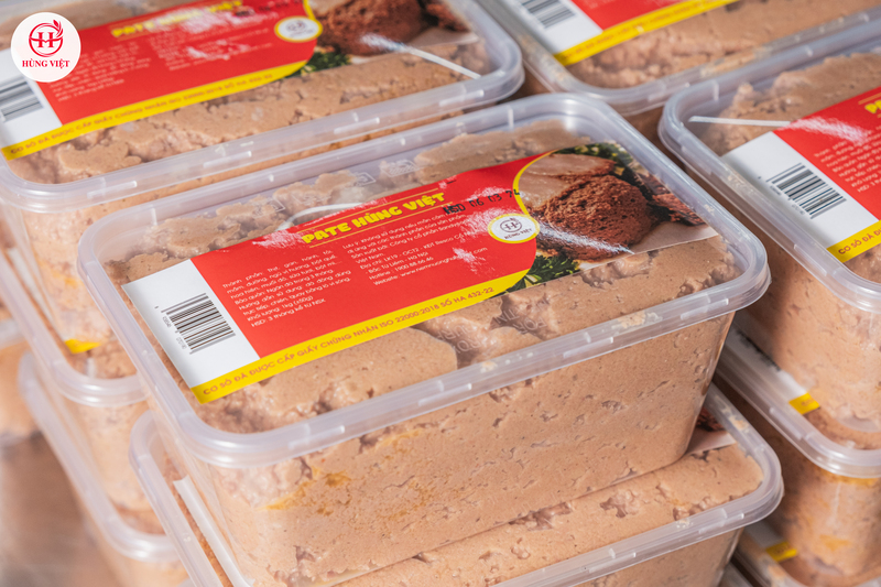 Pate truyền thống - sản phẩm bán chạy của Hùng Việt