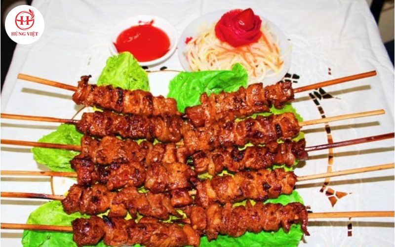 Bí quyết làm thịt xiên nướng ngon