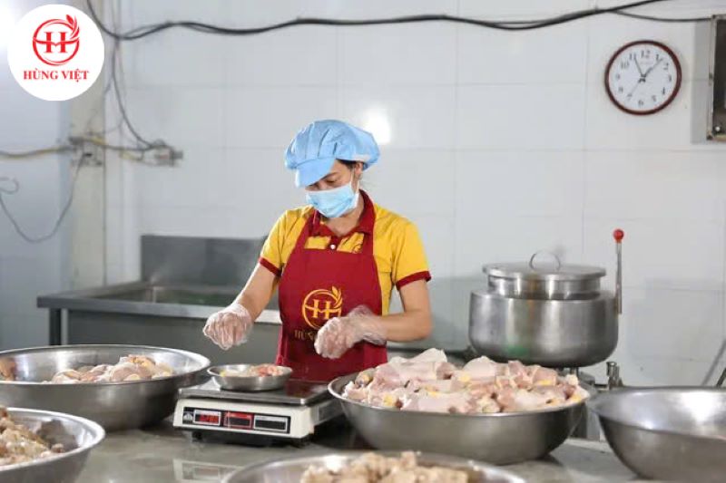 Đạt chuẩn điều kiện vệ sinh an toàn thực phẩm