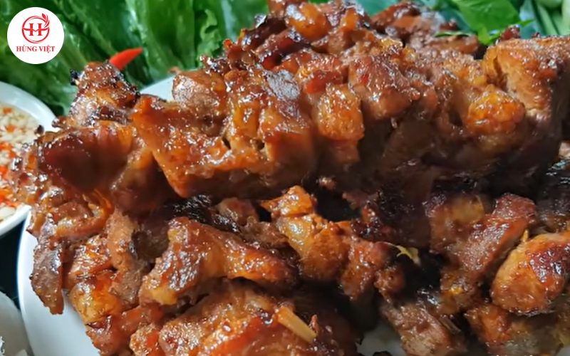 Thành phẩm thịt xiên nướng