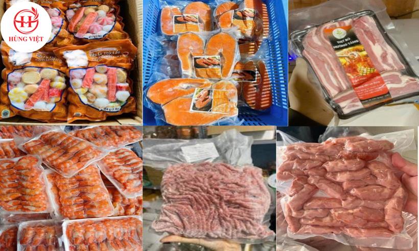 Các loại thực phẩm đông lạnh được ưa chuộng 