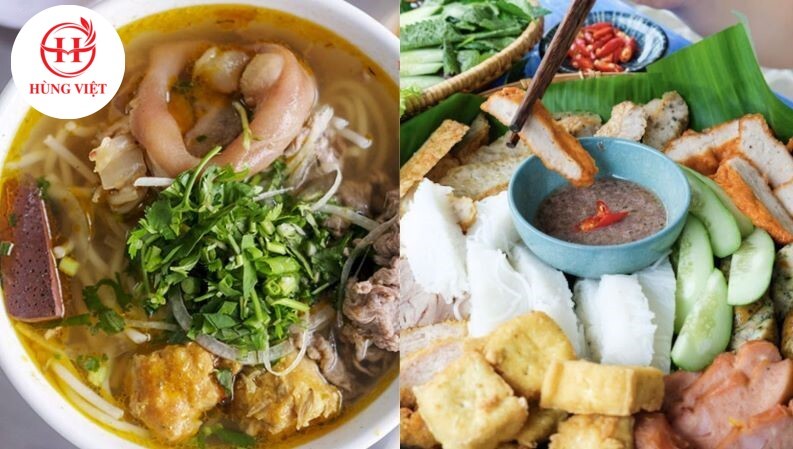 Các món ăn kết hợp với chả cua