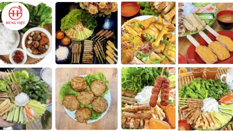 Hùng Việt cung cấp các món ăn truyền thống Việt Nam