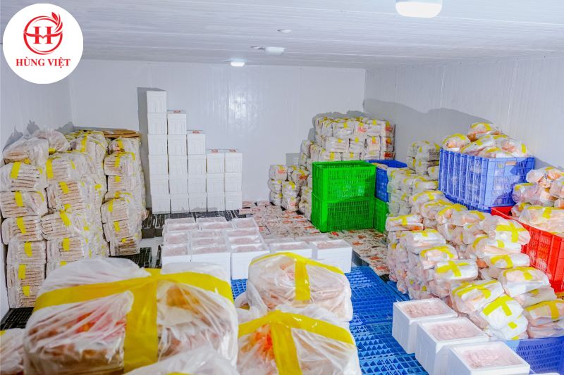 Kho bảo quản lạnh khi vận chuyển