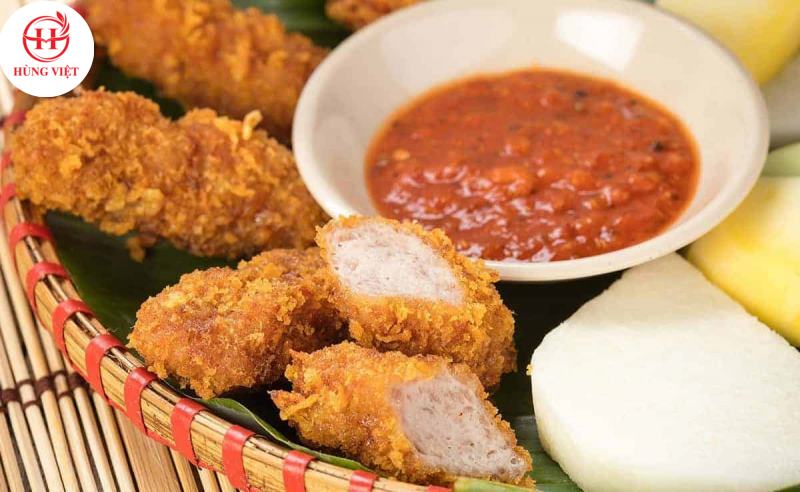 Nem chua rán ăn vặt lý tưởng 