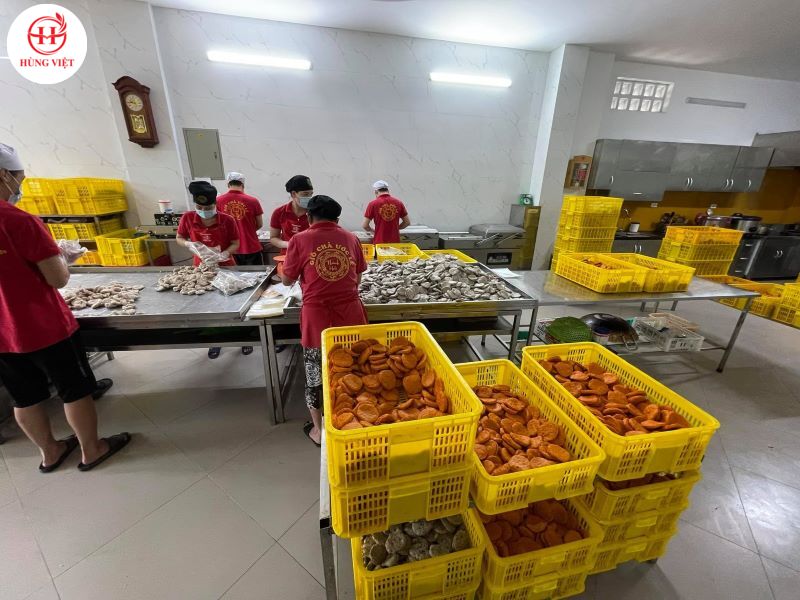 Sản xuất chả cua quy mô nhỏ