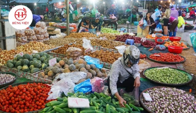 Chợ đầu mối cũng là lựa chọn được nhiều chủ quán tin dùng