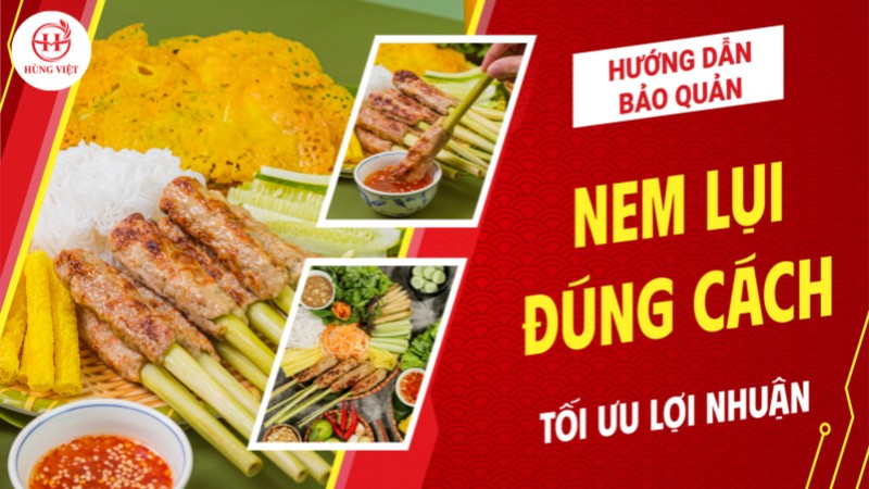 bảo quản nem lụi