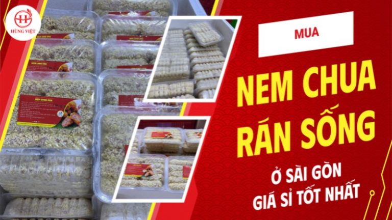 Mua nem chua rán sống ở Sài Gòn