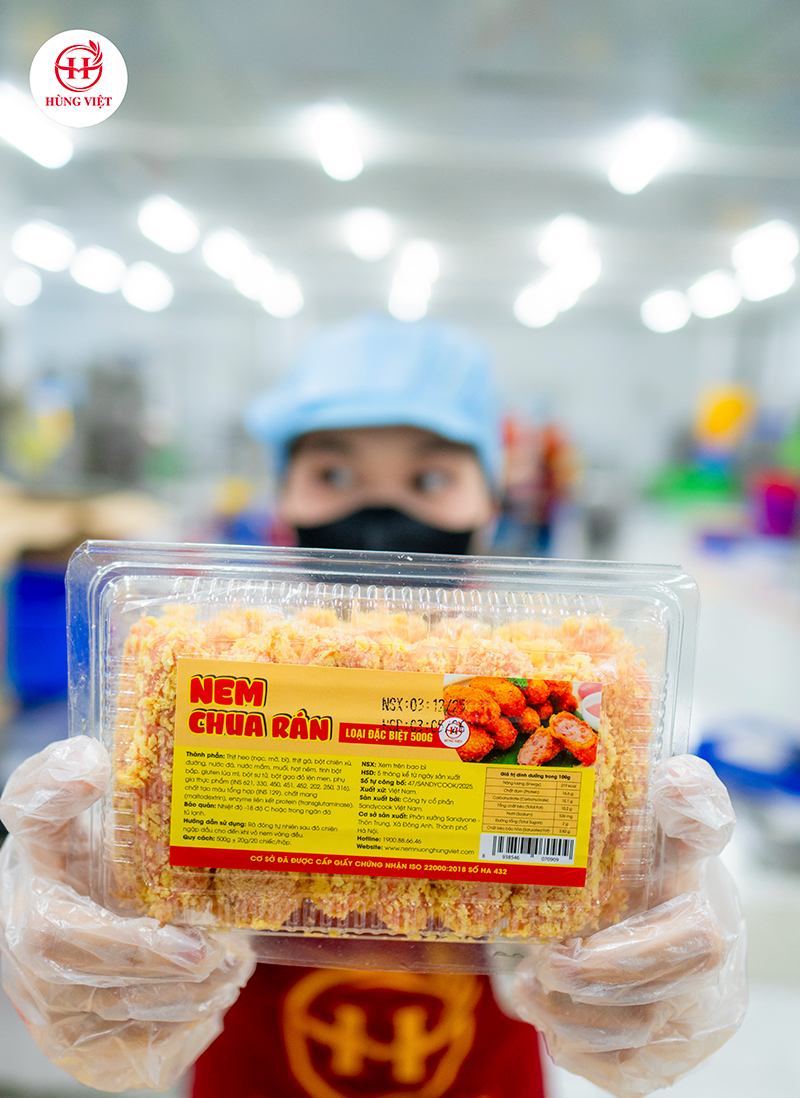 nem chua rán đặc biệt 500g