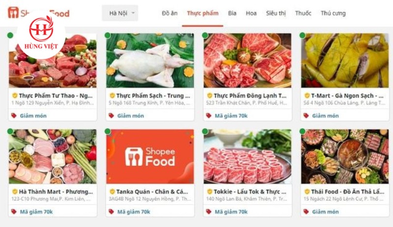 Nhập hàng trực tiếp, chủ động tại các thương mại điện tử như Shopee