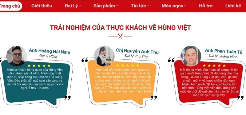 Đọc phản hồi từ khách hàng để đánh giá mức độ uy tín