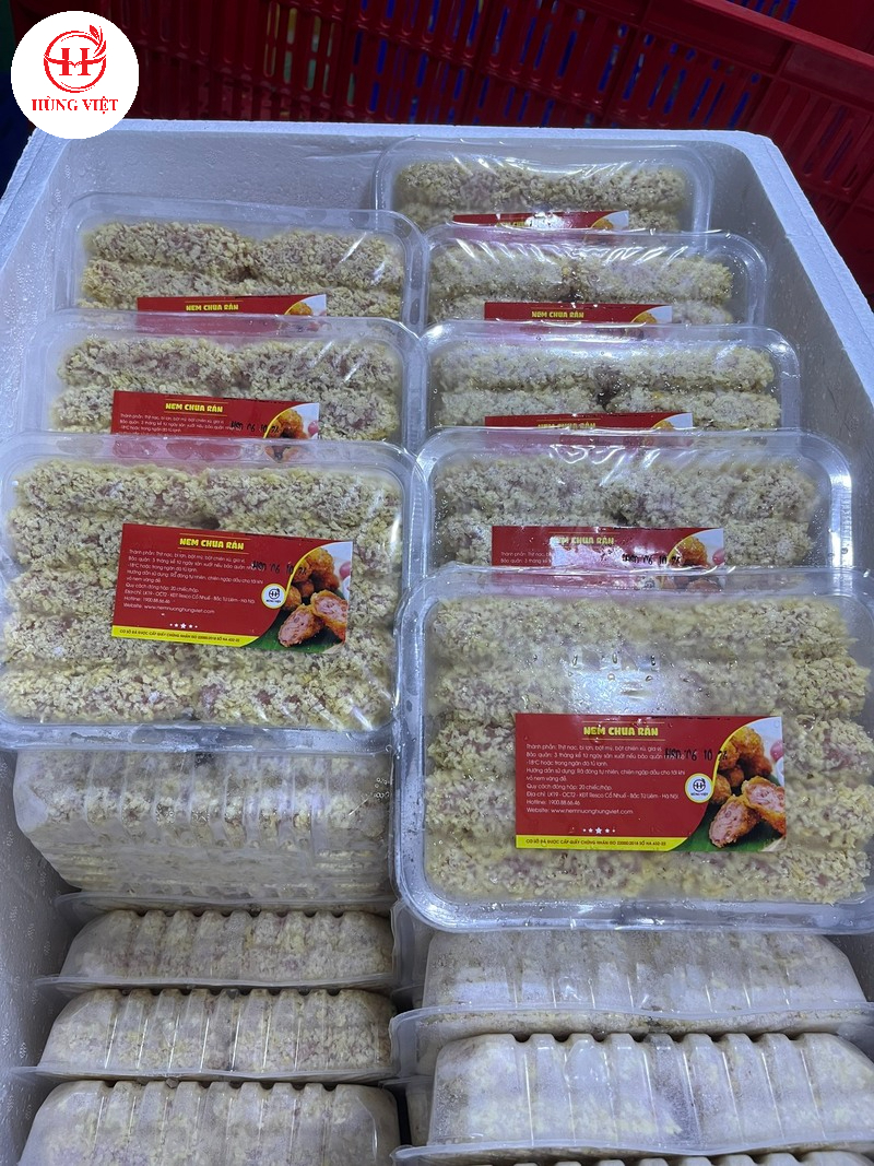 Nhập sỉ nem chua rán giúp các chủ quán giảm chi phí đầu vào