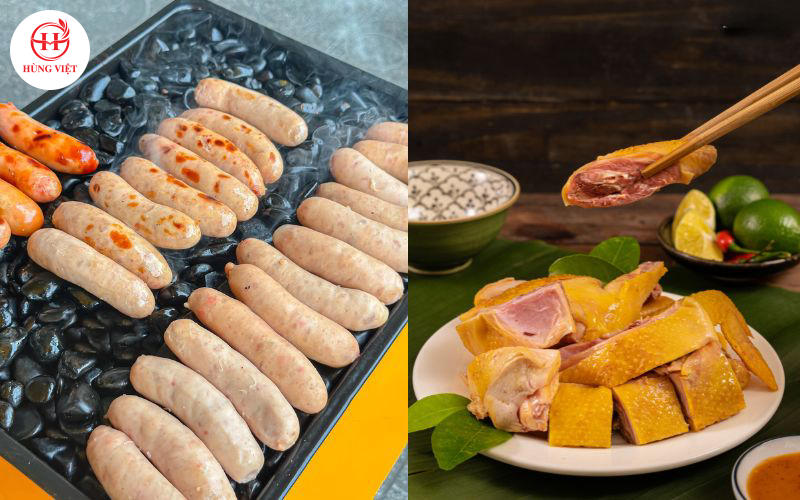 Nhóm sản phẩm chế biến sẵn nhanh gọn, tiện lợi.