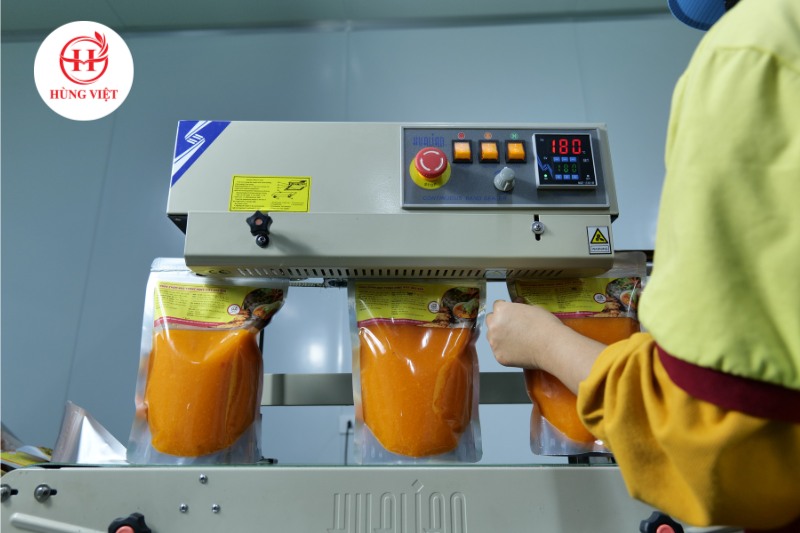 Quy trình chế biến, đóng gói sản phẩm nghiêm ngặt