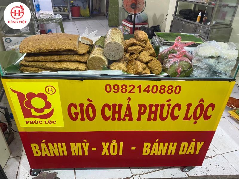 Các sản phẩm giò chả Phúc Lộc   