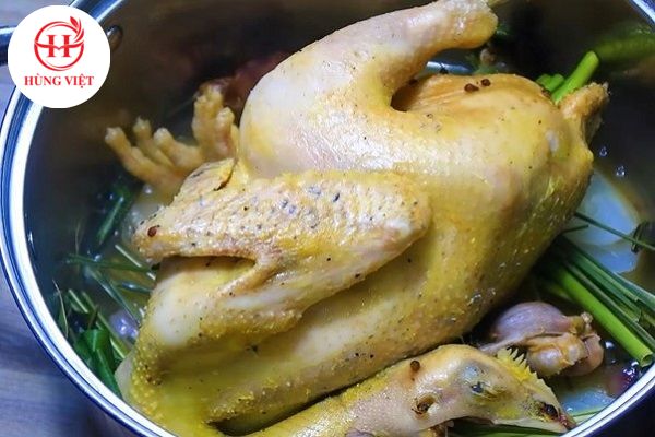 Gà ủ muối không đẹp mắt