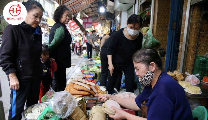 Giò chả chợ Hôm, chợ Hàng Bè