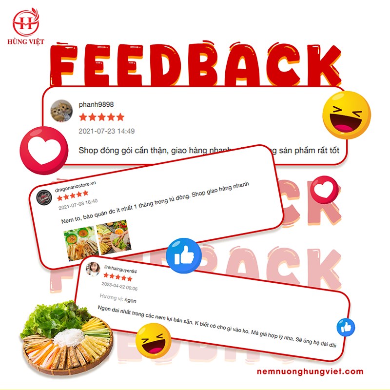 Phản hồi thực tế từ các chủ quán khi nhập sỉ Nem Nướng Nha Trang Hùng Việt