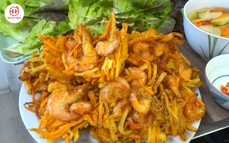 Bánh tôm chiên giòn