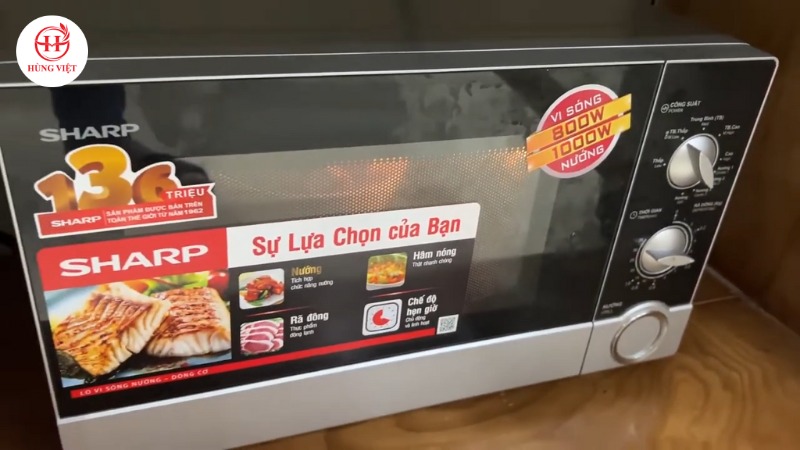 Rã đông gà bằng lò vi sóng