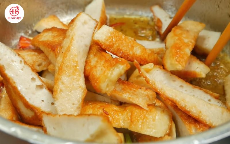 Chả mỡ rim mắm đậm đà