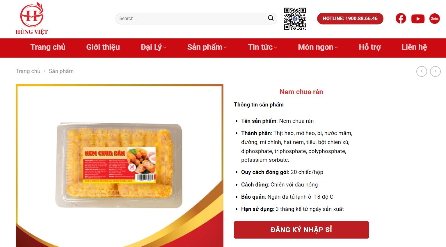 Liên hệ đặt sỉ các sản phẩm đồ ăn vặt của Hùng Việt ngay tại websites.