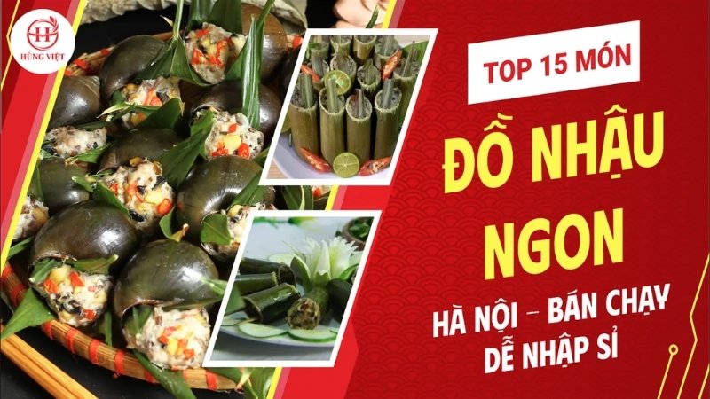 Đồ nhậu ngon Hà Nội