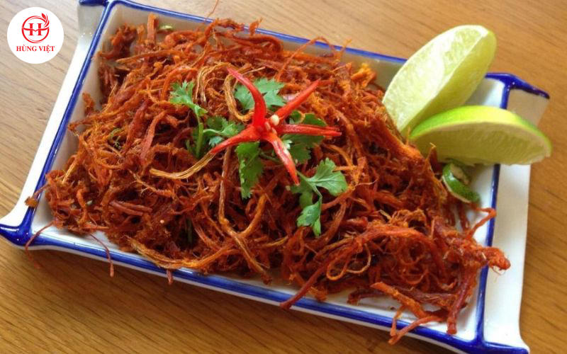 Khô bò ăn liền cực kỳ tiện lợi cho các quán nhậu.