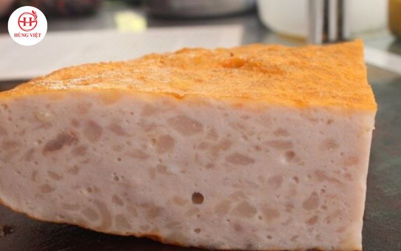 Màu sắc hấp dẫn của chả mỡ