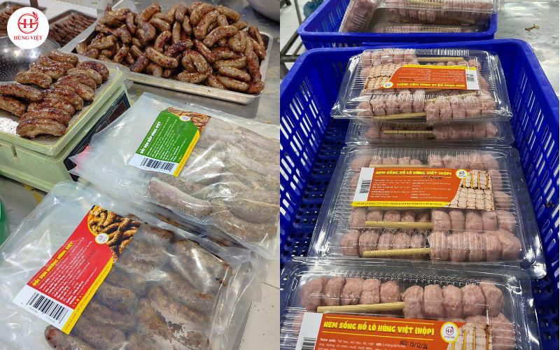 Các sản phẩm đồ ăn vặt bán chạy của Hùng Việt.