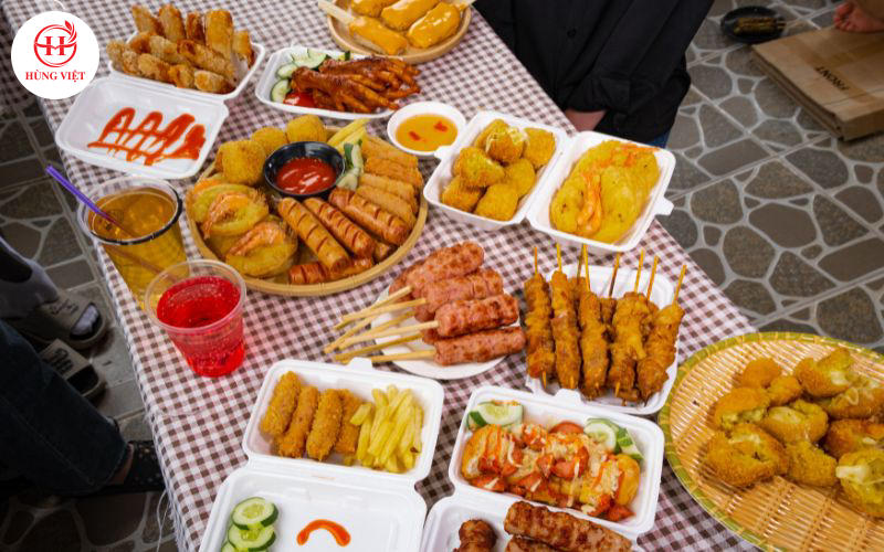 Phô mai que béo ngậy.