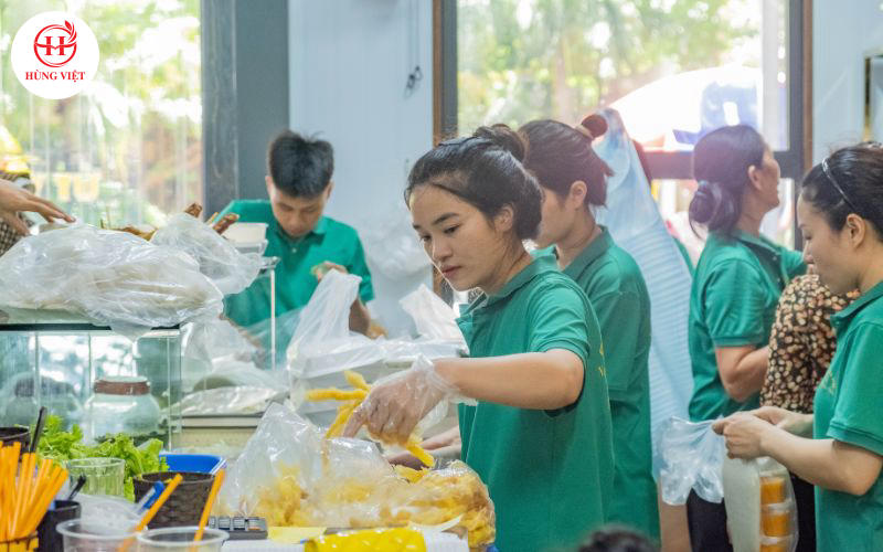 Nguồn cung ổn định giúp quán không gặp tình trạng gián đoạn kinh doanh.