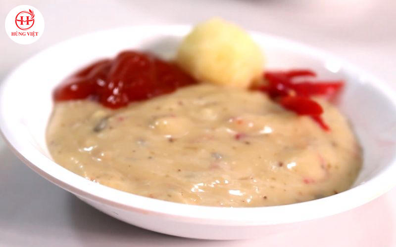 Thành phẩm nước chấm thơm ngon, đẹp mắt.