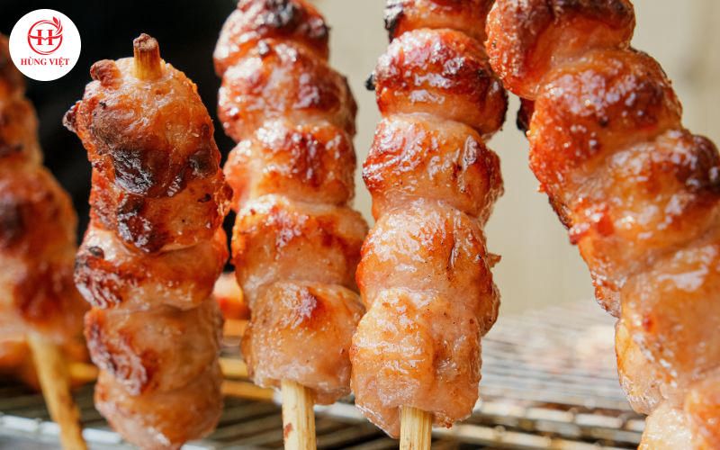 Nem nướng hồ lô loại hảo hạng