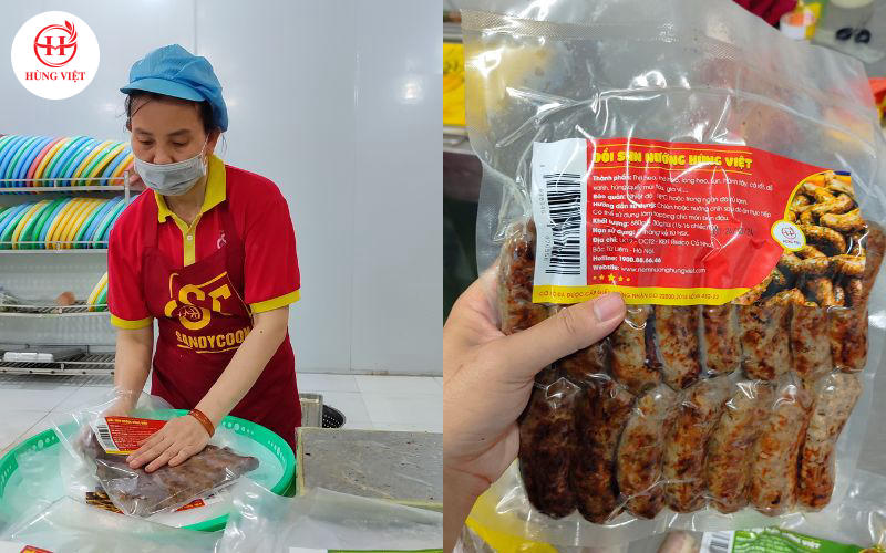 Hùng Việt là đơn vị sản xuất dồi sụn uy tín, chất lượng