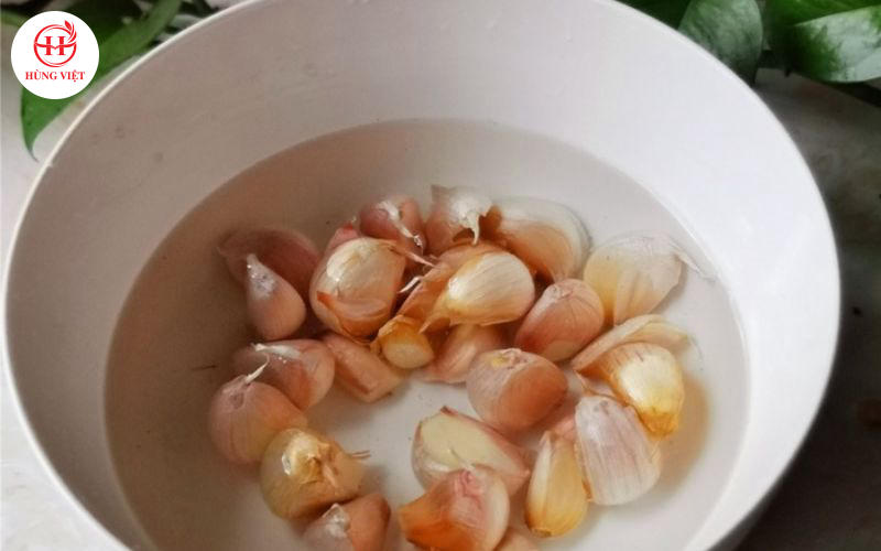 Ngâm trong khoảng 10 phút