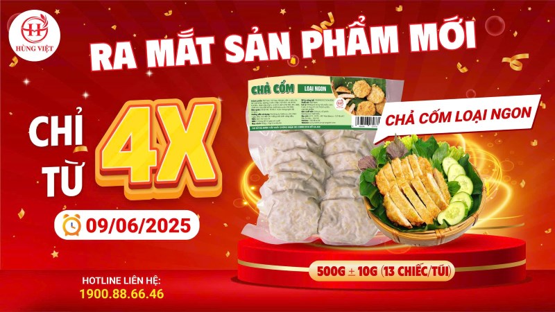 Tối ưu lợi nhuận cho chủ quán với sản phẩm “chả cốm loại ngon” mới