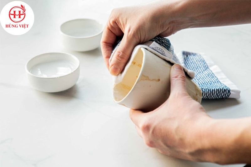 Vết ố vàng khó tẩy rửa
