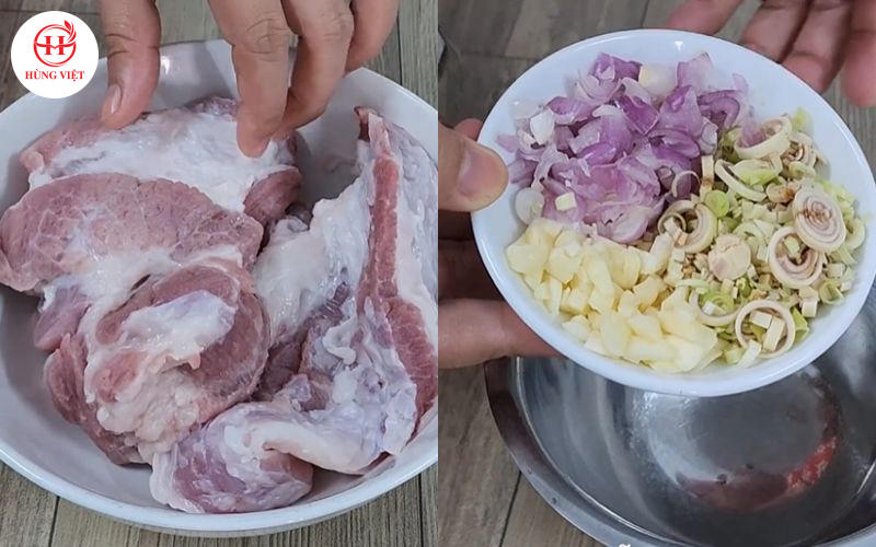 Làm thịt xiên nướng bằng nồi chiên không dầu-7