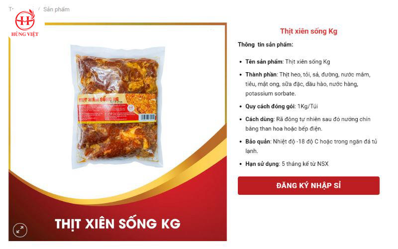 Nguồn Sỉ Thịt Xiên Nướng - Chất Lượng, Giá Tốt-6