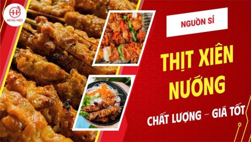 sỉ thịt xiên nướng