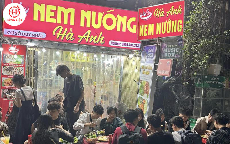 10 Quán Nem Nướng Nha Trang Ngon Giá Rẻ Tại Hà Nội