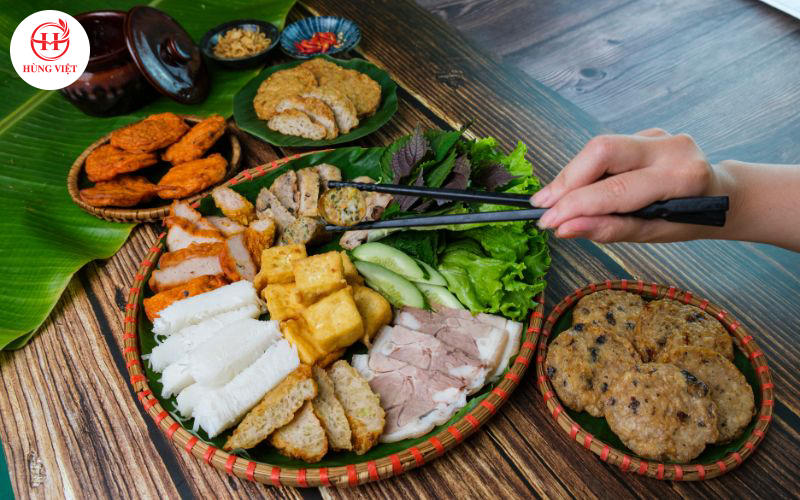 Bí kíp trang trí bún đậu mắm tôm ngon mắt
