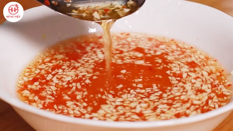 Nước mắm chua ngọt cho món bún trộn