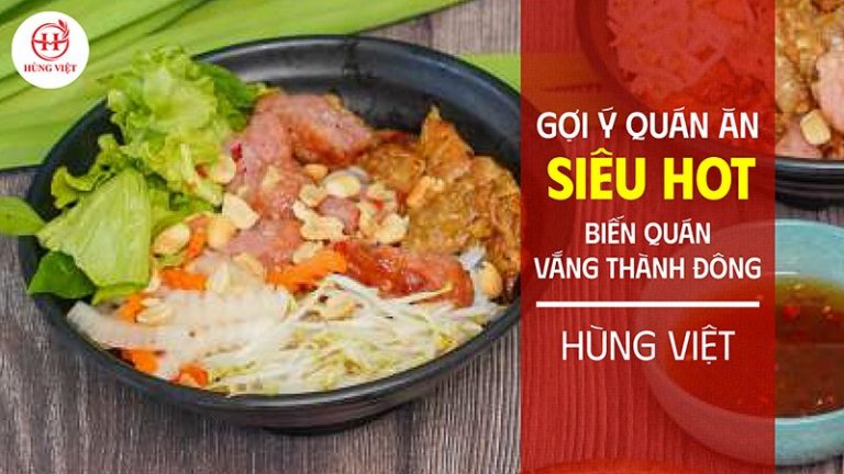 Gợi ý món ăn siêu hot biến quán vắng thành quán đông