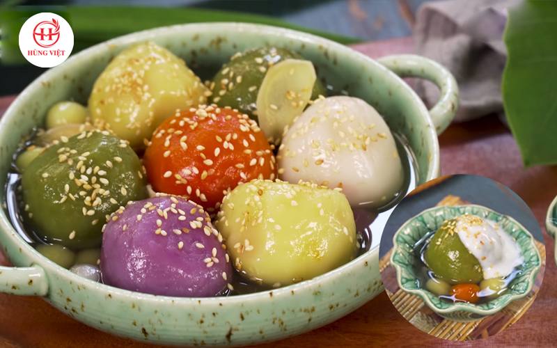 Món chè trôi nước truyền thống mùa trung thu