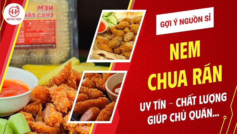 nguồn sỉ nem chua rán