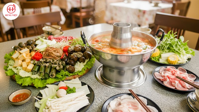 Hướng dẫn set mẹt lẩu ốc chuẩn kinh doanh