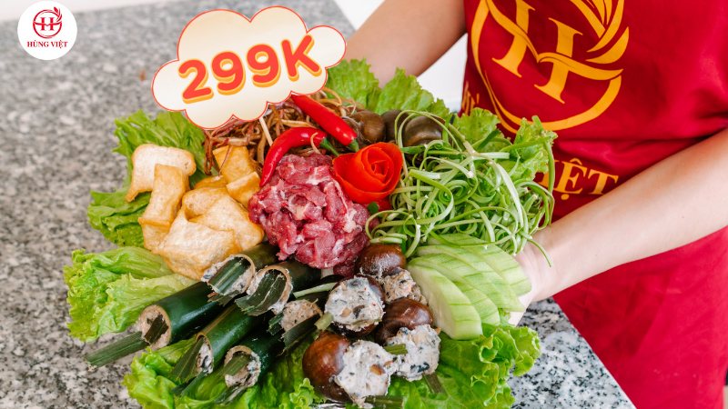 Hướng dẫn set mẹt lẩu ốc chuẩn kinh doanh